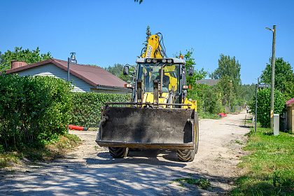 Arumu ielas būvdarbu process